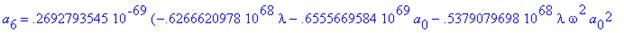 eqns := {a[2] = .5156534608e-10*(4848217243.+.43819...