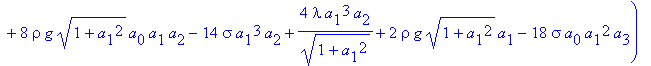 eq9 := pi*(-2*sigma*a[0]*a[1]^3-2*sigma*a[0]*a[1])/...