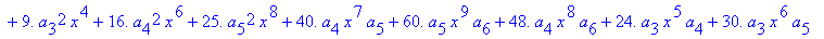 eq7 := -.1000000000e-9*(.2837430288e11*omega^2*x^10...