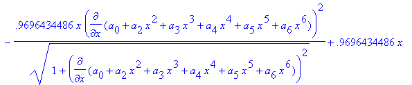 eq6 := -.1134972115*omega^2*x^3+87.63995444*(a[0]+a...