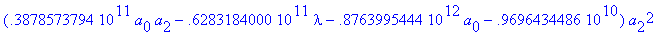 eq8 := series((-3.878573794*a[0]*a[2]+6.283184000*l...