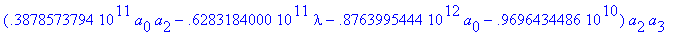 eq8 := series((-3.878573794*a[0]*a[2]+6.283184000*l...