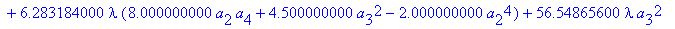eq8 := series((-3.878573794*a[0]*a[2]+6.283184000*l...