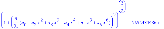 eq6 := -.1134972115*omega^2*x^3+87.63995444*(a[0]+a...