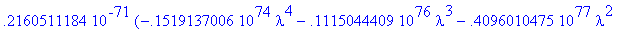 u_a(x) := 2.6250+.1964394137e-10*(.3141592000e11*la...