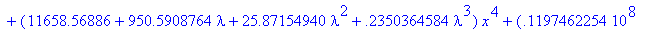 u_a(x) := 2.6250+(22.69116099+.6171324904*lambda)*x...